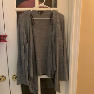 Dressy grey cover up